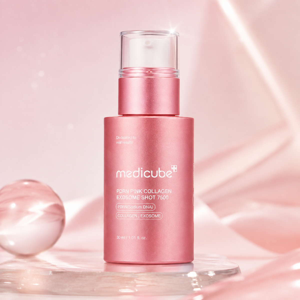 Medicube PDRN Pink Collagen Exosome Shot 7500 - texture