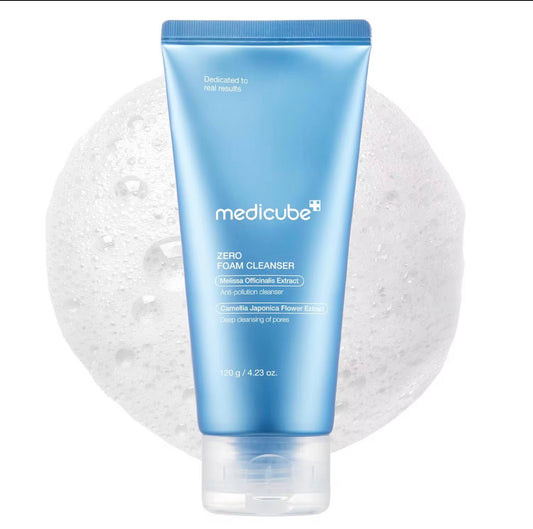 Medicube Zero Foam Cleanser – Nettoyant Mousse Purifiant & Anti-Pollution aux Extraits Botaniques 120 g