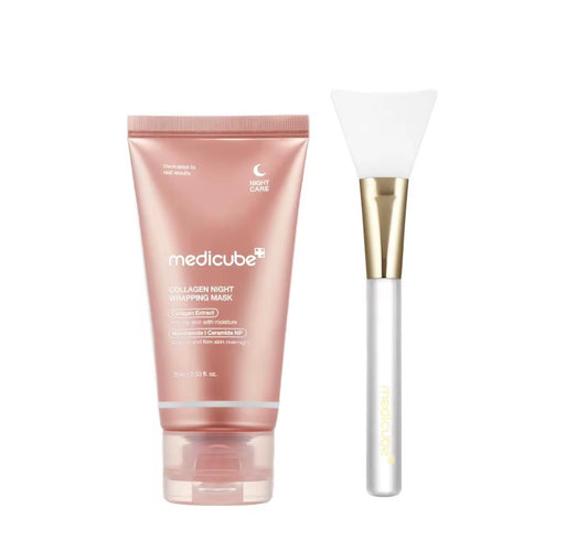Medicube Collagen Night Wrapping Mask – Masque de Nuit Anti-Âge Enveloppant au Collagène 75 ml