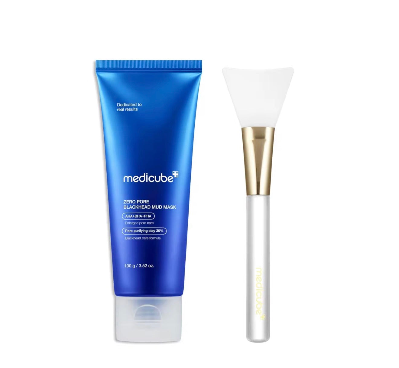 Medicube Zero Pore – Masque à l’Argile Anti-Points Noirs & Pores 100 g + Pinceau Applicateur