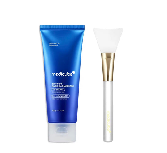 Medicube Zero Pore – Masque à l’Argile Anti-Points Noirs & Pores 100 g + Pinceau Applicateur