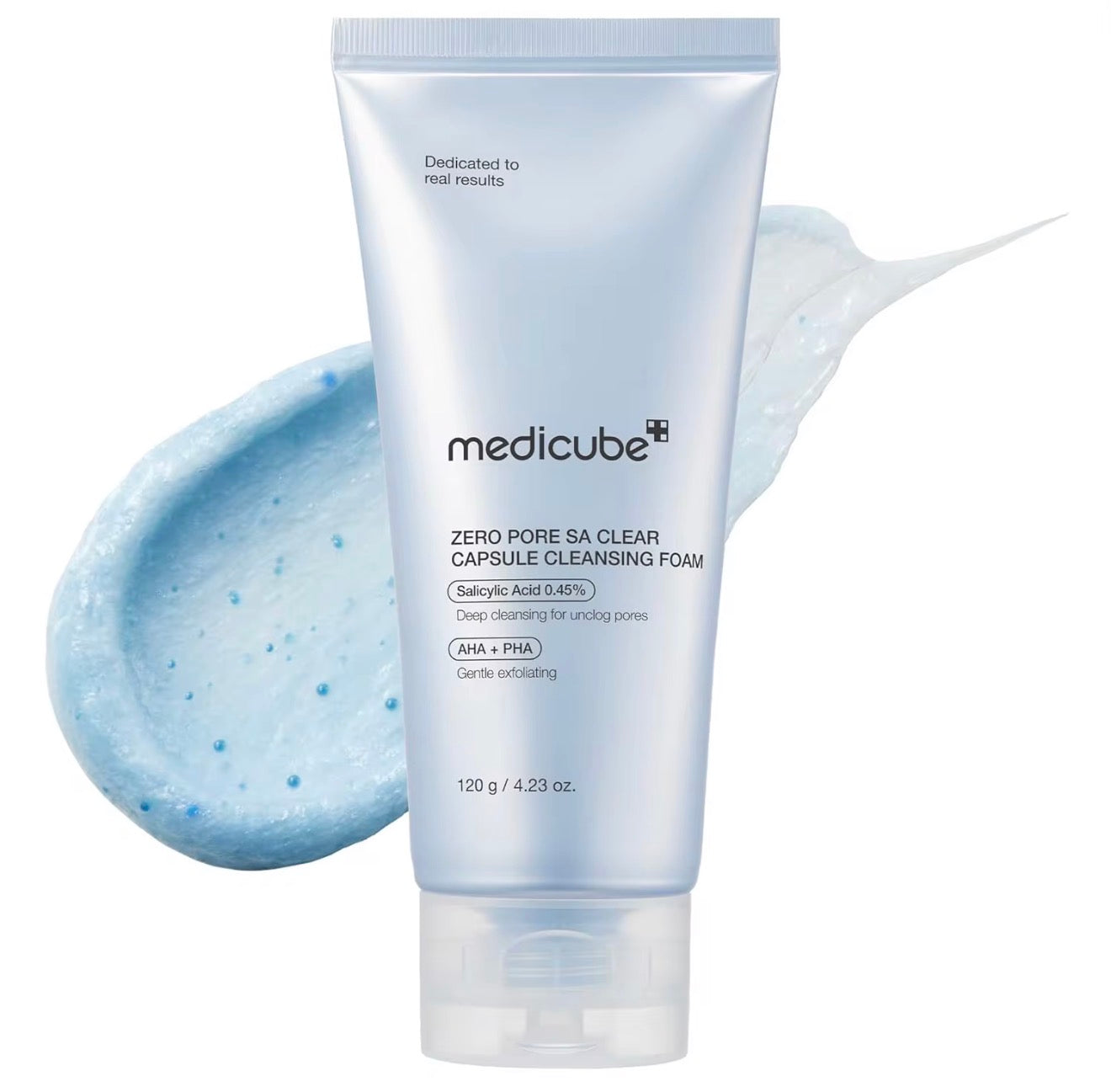 Medicube Zero Pore SA Clear – Mousse Nettoyante Purifiante Anti-Imperfections 120 g