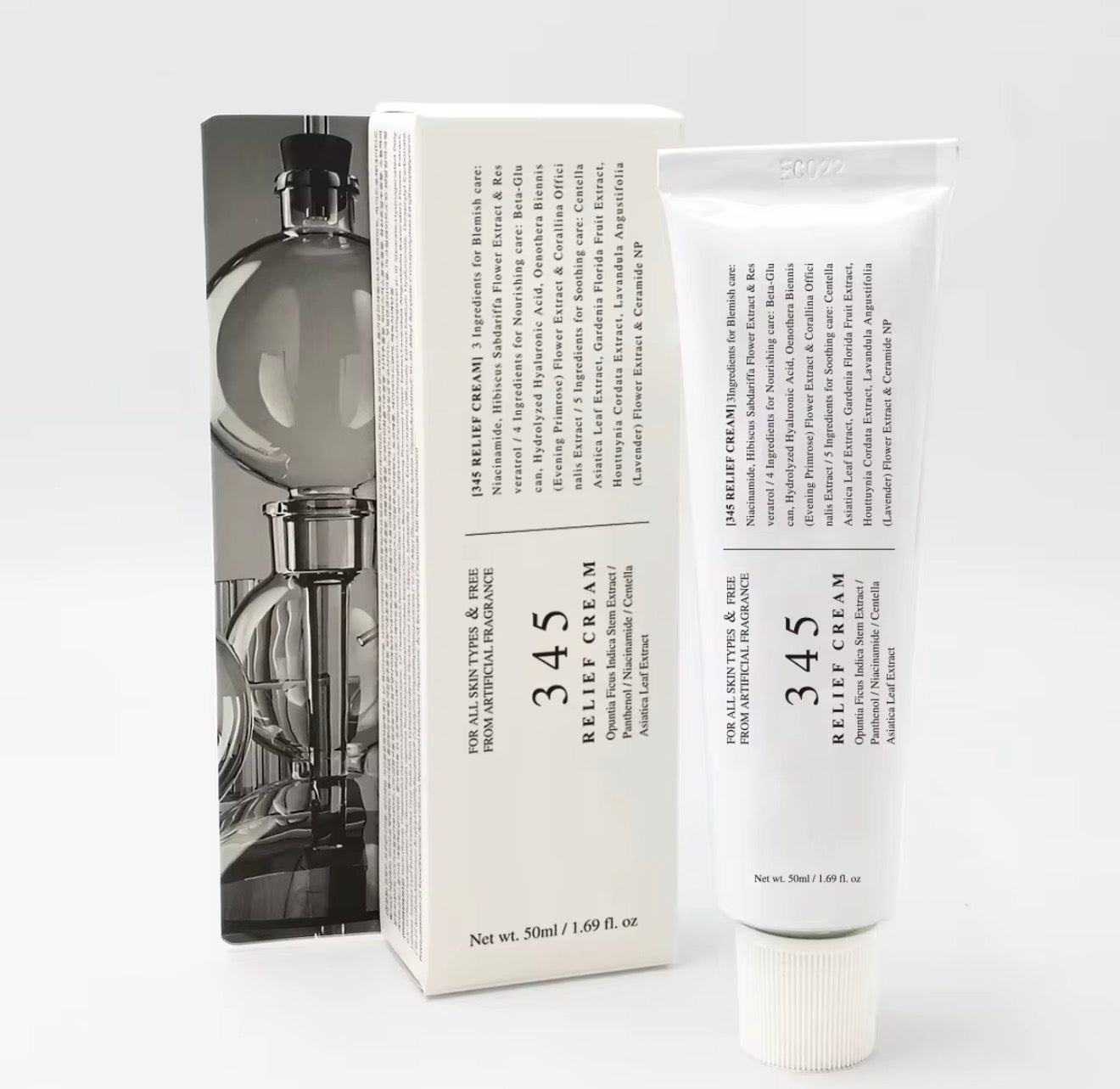 Dr. Althea 345 Relief Cream – Crème-Gel Apaisante Post-Acné & Réparatrice (Centella, Niacinamide & Céramides) 50 ml