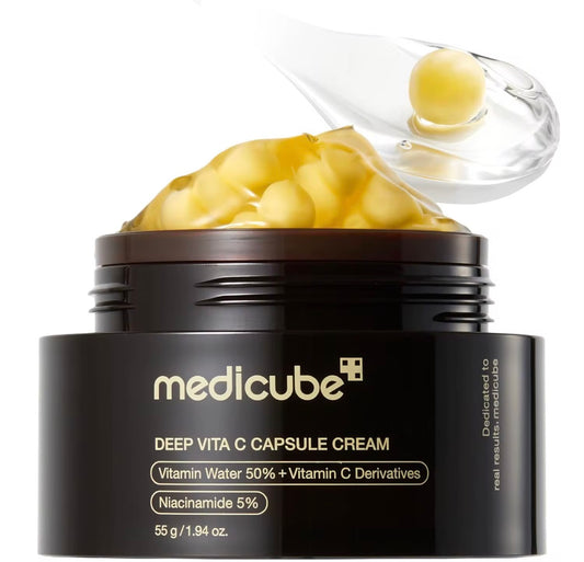 Medicube Deep Vita C Capsule Cream – Crème Éclat Anti-Taches à la Vitamine C 55 g