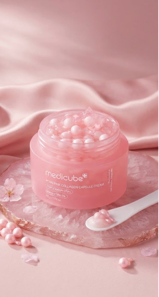 Medicube ADN Saumon Capsule Collagène, crème visage éclat hydratation