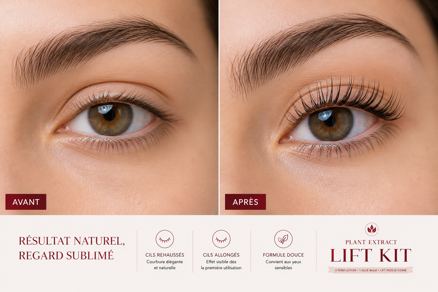 LIFT KIT KOREA Glownly - résultat regard sublimé