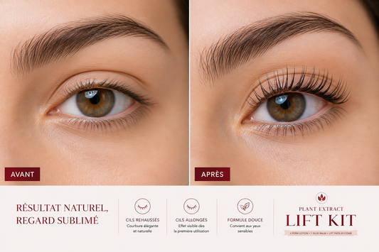 LIFT KIT KOREA Glownly - contenu du kit lift cils et sourcils